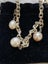 Beautiful Italian-Made 3 Pearl Bracelet Sterling Silver Carousel 9