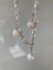 Beautiful Italian-Made 3 Pearl Bracelet Sterling Silver Carousel 5