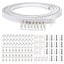 Curtain Track Set Bendable Ceiling Curved Curtain Track Flex ible Ceiling Curt Carousel 1