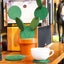 Coasters Diy Cactus Ornament Coaster Set Of Flowerpot Holder For Drinks Novelt Carousel 4