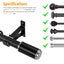 4pcs Curtain Rod Holders, Curved Shower Curtain Rod Holders Wall Ceiling Mo Carousel 5