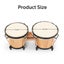 Bongo Hand Drum Set for Kids Adults Carousel 4