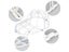 2 X Baseball Cap Washer, Hat Washer Frame Cage Carousel 5