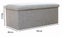 Ottoman Storage Foot Stool Box Bench Fabric 90x40x40CM Folding Ottoman Carousel 1
