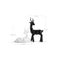 Handmade Ceramics Deer Set Carousel 5