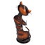animal metal figurines cat shape ornaments cat statue metal sculpture for Carousel 4