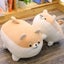 Fat Tiger Figure Pillow Cylindrical Cartoon Animal Plush Doll Super Gift For K Carousel 3