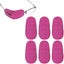 6 Pieces Eye Patches For Glasses purple Medium Reusable Eye Patches To Cover Carousel 1
