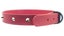 DELUXE LEATHER DOG COLLAR STUDS MEDIUM 50CM PINK Carousel 1