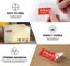 NEW 500Pcs/Roll Fragile Stickers Handle with Care Warning Packing Labels Carousel 5