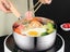 18cm 304 Stainless Steel Milk Wok, Baby Food Cooking Pan, Japanese Cooking Wok Carousel 1