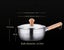 18cm 304 Stainless Steel Milk Wok, Baby Food Cooking Pan, Japanese Cooking Wok Carousel 5