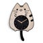 Wall Clock Cartoon wall clock children's room wall clock Cute cat wall clock Carousel 1