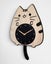 Wall Clock Cartoon wall clock children's room wall clock Cute cat wall clock Carousel 2