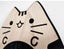 Wall Clock Cartoon wall clock children's room wall clock Cute cat wall clock Carousel 4