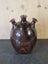Quintessential 1960's Jack Laird Pottery 3 Stem Vase. Signed. A Collectors Piece Carousel 3