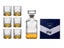 Whiskey Glass 7pcs Set Wine Bottle Glass Set Whiskey Decanter and Wine Glass Ele Carousel 1