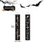 Halloween Front Door Candy or Treat Banner - Indoor/Outdoor Hanging Decoration Carousel 2