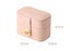 Portable PU Leather Jewelry Box & Organizer, Earring Storage Case, Mini Ring Hol Carousel 4