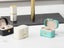 Portable PU Leather Jewelry Box & Organizer, Earring Storage Case, Mini Ring Hol Carousel 8