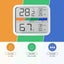 Mini Indoor Thermometer Digital Hygrometer Temperature And Humidity Monitor With Carousel 3