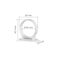 Hair Dryer Rack Wall Mount Simple Plastic Hair Dryer Holder Shower Organizer Carousel 4