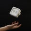 Digital Alarm Clock LED Time Display Glowing Night Lamp Adjustable Brightness Carousel 8