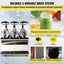Slushie Machine Margarita Slush Maker 45L Frozen Drink Machine Carousel 5