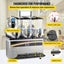 Slushie Machine Margarita Slush Maker 45L Frozen Drink Machine Carousel 6