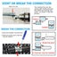 Plumber Drain Snake Pipe Pipeline Sewer Cleaner 12M 6 Drill Bit Tool Carousel 5