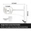 Curtain Rod Bracket Small Curtain Rod Brackets Holder For Curtain Rods Heavy D Carousel 2