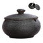 Ceramic Ashtray With Lids, Windproof, Cigarette Ashtray For Indoor Carousel 1