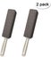 2 Pack Cleaning Pumice Stones With Non-slip Plastic Long Handle For Toilet Ki Carousel 2