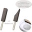 2 Pack Cleaning Pumice Stones With Non-slip Plastic Long Handle For Toilet Ki Carousel 5