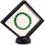 3 Pieces Coin 3d Display Stand Box Set Diamond Square Medallion Challenge Coin C Carousel 3