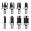 8pcs High Carbon Steel Drill Wood Plug Tenon Drill Bit Cutter Woodworking Tool Carousel 2