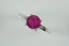 Gorgeous Red Ruby & diamond ring in 9ct white gold Carousel 2