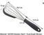 Scraper 2-in-1 Whisk And Scrape Egg Beater Stainless Steel Wire Whisk Balloon Wh Carousel 2