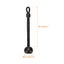 4Pcs Blinds Bungee Tie Downs 3.1 Inch for Roller Blinds Shades Black Carousel 2