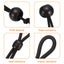 4Pcs Blinds Bungee Tie Downs 3.1 Inch for Roller Blinds Shades Black Carousel 5