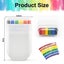 Rainbow Pride Flag Face Paint - Gay Pride Rainbow Stripe Fan Brush Stick, Face A Carousel 2
