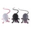 Set Of 3 Plastic Realistic Rats Fake Mouse,halloween Tricks Pranks Props Toy Carousel 1