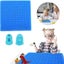 Silicone Mats Blue 3d Printing Pen With Basic Template 3d Pen Drawing Pad For Carousel 4
