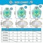 Swimming Float Inflatable Infant Floating Kids Bathing Summer Swim Rings Toys Carousel 5