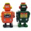 Clockwork Robot Toy Ms519 Robot Clockwork Toy Photography Props Tin Toys Carousel 4