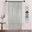 Thin Rope Door Curtain With Silver Thread gray 100 * 200cm Single Door Curtai Carousel 1