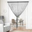 Thin Rope Door Curtain With Silver Thread gray 100 * 200cm Single Door Curtai Carousel 2