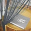 Thin Rope Door Curtain With Silver Thread gray 100 * 200cm Single Door Curtai Carousel 4