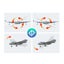 Ty8 Fix ed Wing Remote Control Aircraft Epp Foam Anti-fall Glider 2.4g Model A Carousel 3