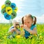 Birthday Party Balloons, 44 Pieces Decorations Cartoon Theme Cake Decorations Un Carousel 4